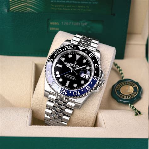 prezzo orologio rolex batman|rolex batman gmt.